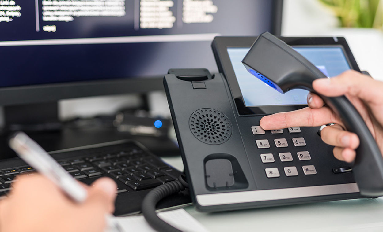 Telefon&shy;anlagen bei Muster Elektro in Musterstadt